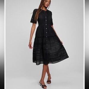 Gap lace midi dress